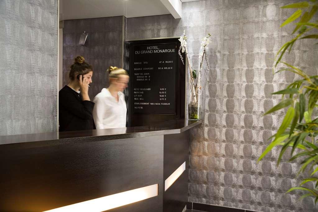 Hotel The Originals Du Grand Monarque Nantes Gare Interior foto